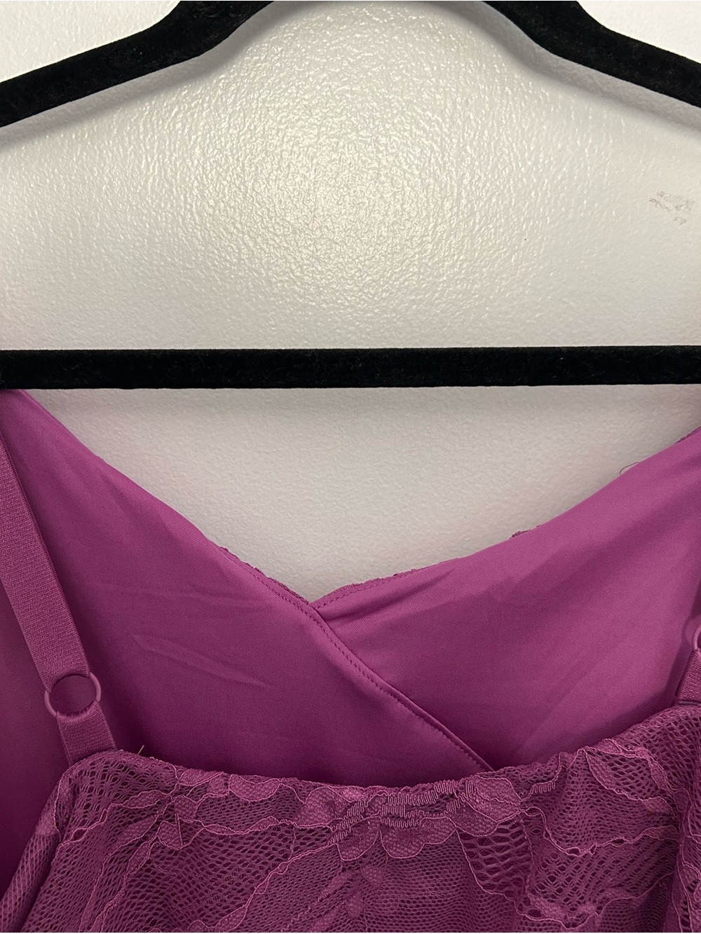 Torrid Purple Lace High-Low Ruffle Dress - Picture 8 of 8